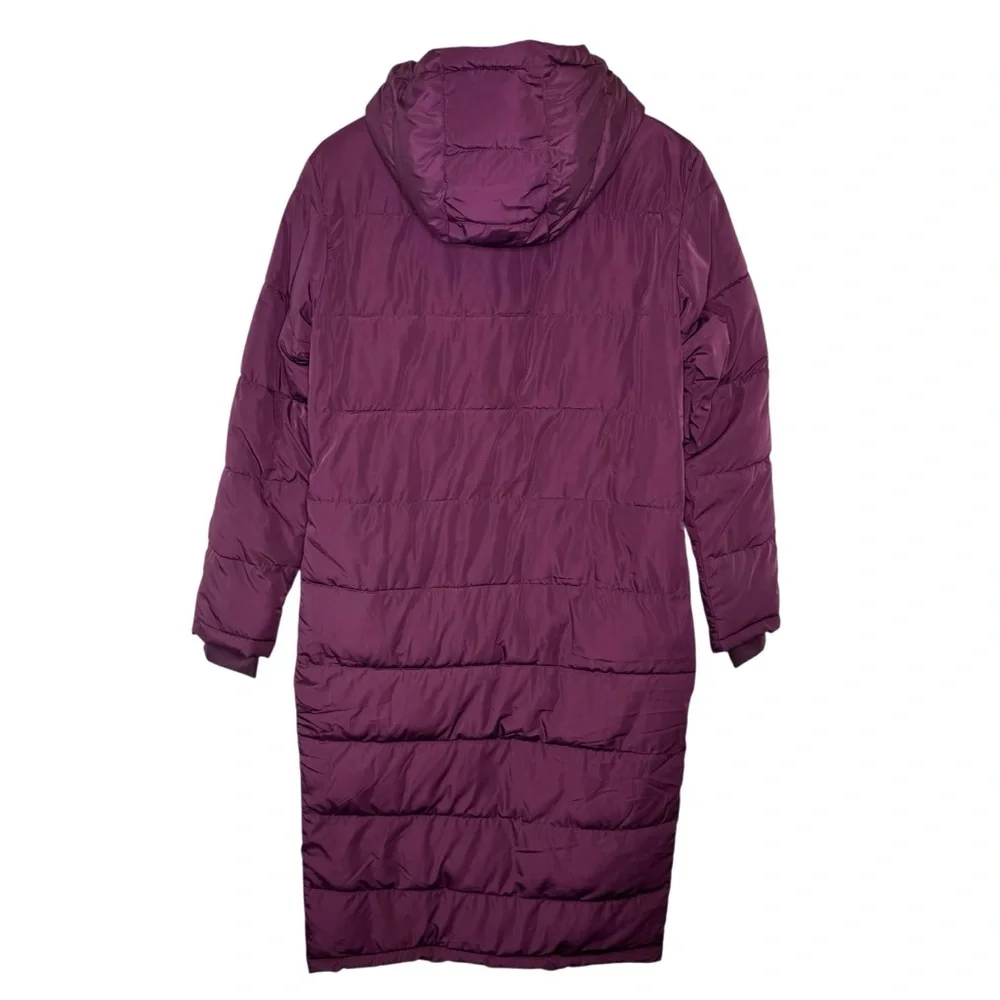 Universal Standard Everest 2 Long Puffer Coat In Gamay Size 4XS (00-0)